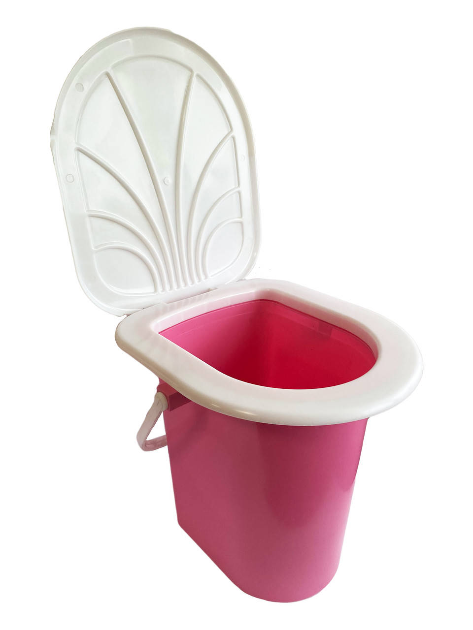 

Ведро туалетное Консенсус РОЗОВОЕ 17 л, Розовый