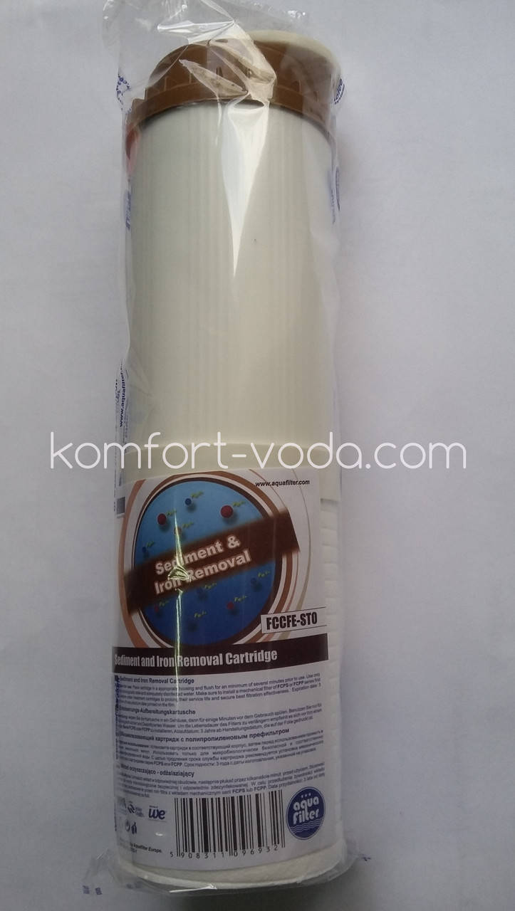 

Картридж удаления железа Aquafilter FCCFE-STO, 10"