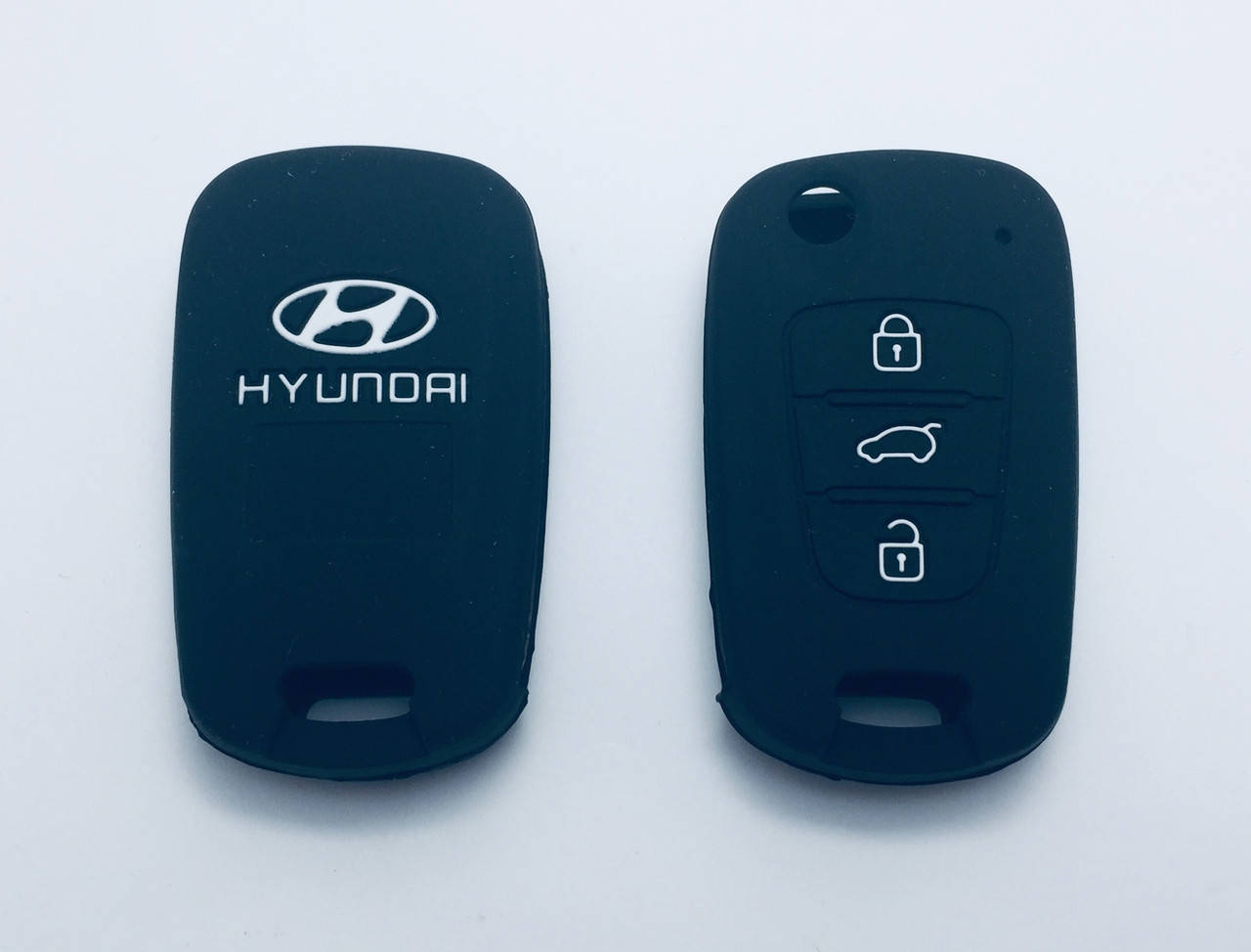 

Силиконовый чехол на выкидной ключ Hyundai 3 кнопки