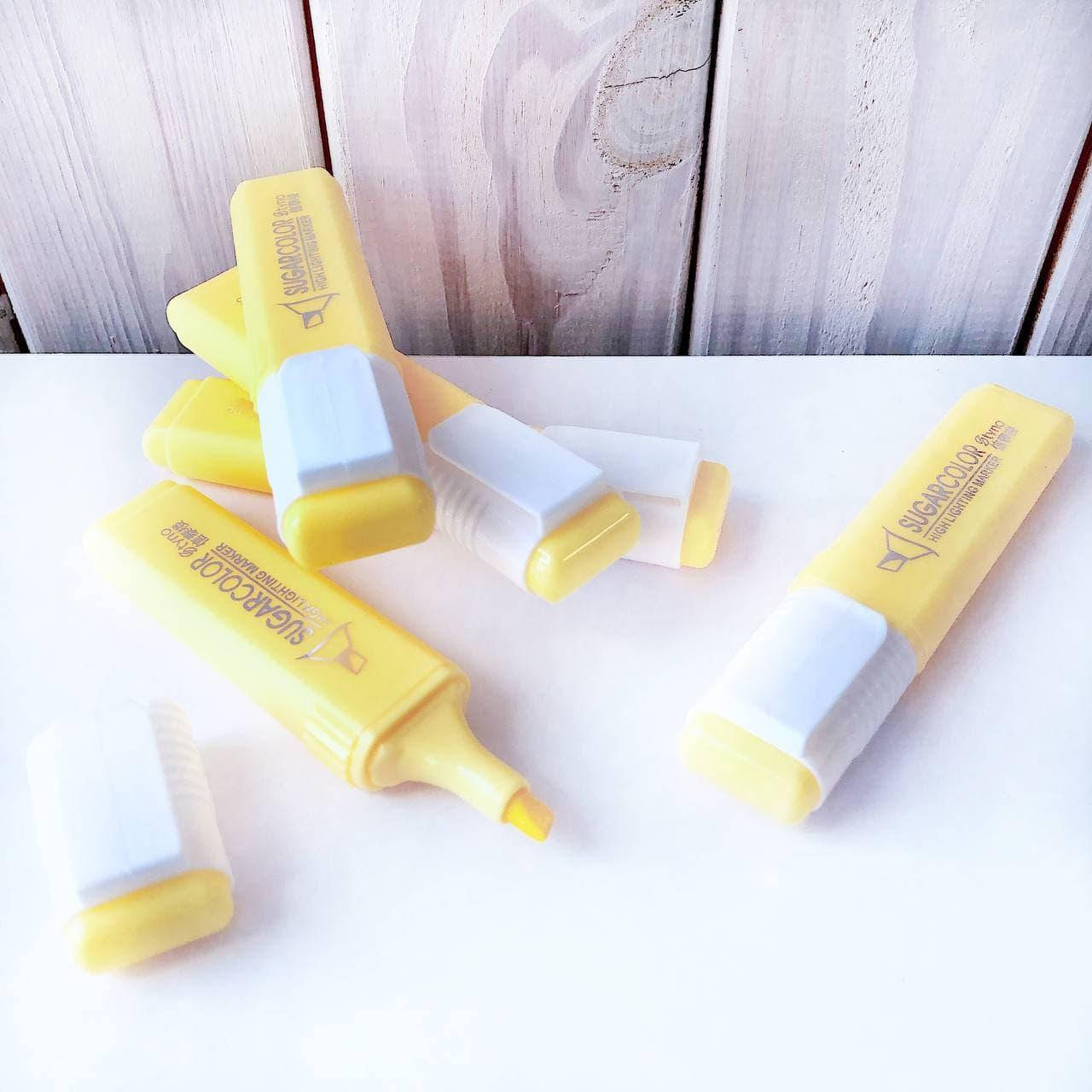 

Текстовый маркер Пастель Желтый