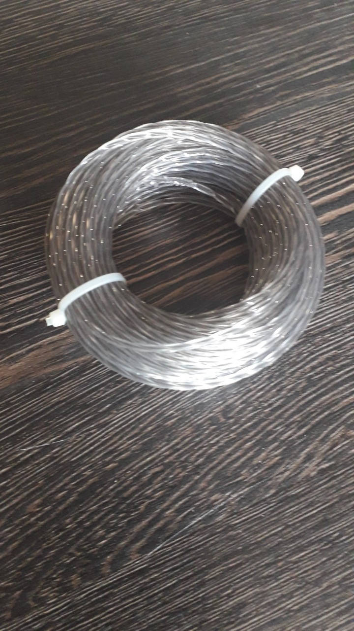 

Леска d=2,4мм (армированная крученая) 12 м Trimmer line