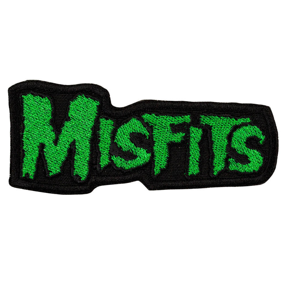 

Нашивка с вышивкой MISFITS 2 Green Logo