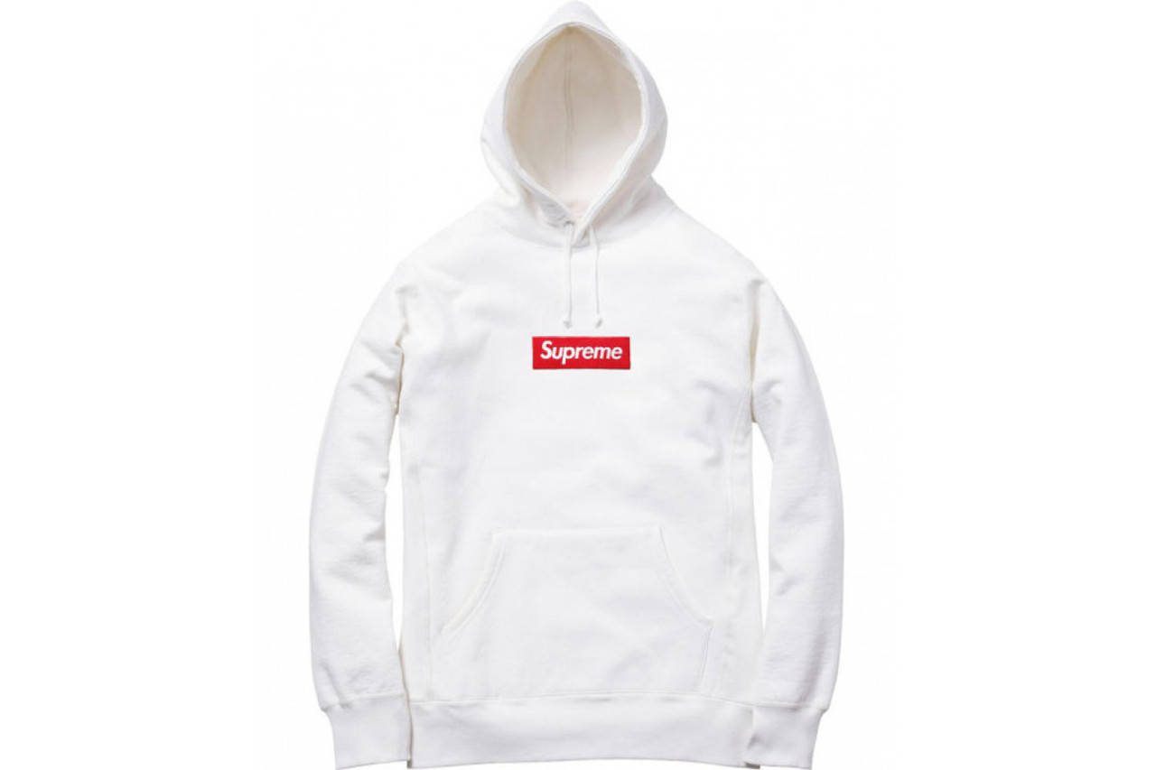 

Худи мужской с вышивкой Supreme Суприм Бирки | Качественная, Белый
