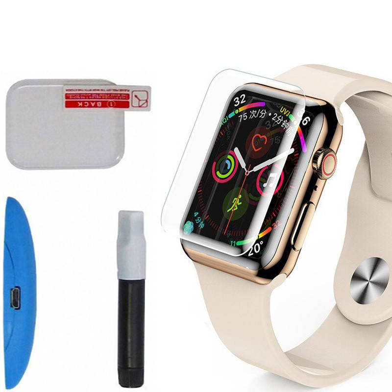 

Защитное 3D стекло Mocolo с УФ лампой для Apple watch Series 7 (45mm)