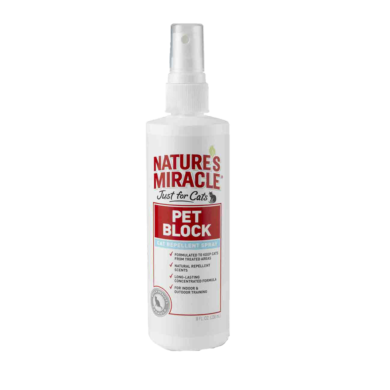 

Natures Miracle Pet Block Cat Repellent Spray Средство отпугивающее для кошек 236 мл