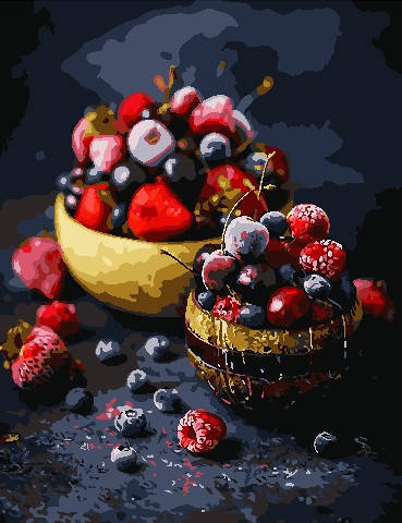 

Картины по номерам ArtStory Ягодное разнообразие (AS0818) 50 х 65 см