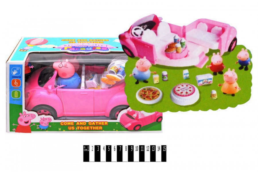 

Игровой набор машинка Свинка Пеппа