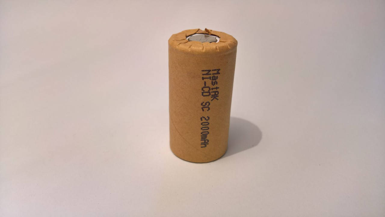 

Аккумулятор технический MSS Sub-c 1,2v 2000mAh (Ni-Cd)