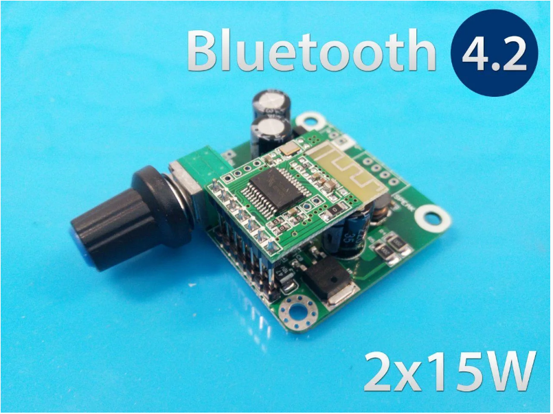 

Плата звукового стерео усилителя с Bluetooth 4.2 TPA3110 2 х 15 Вт класс D v2