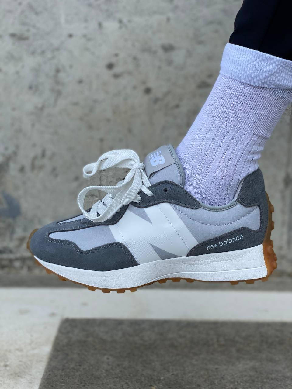 

Кросівки жіночі New Balance 327 Undyed / кросівки жіночі нью беланс 327 37, Серый