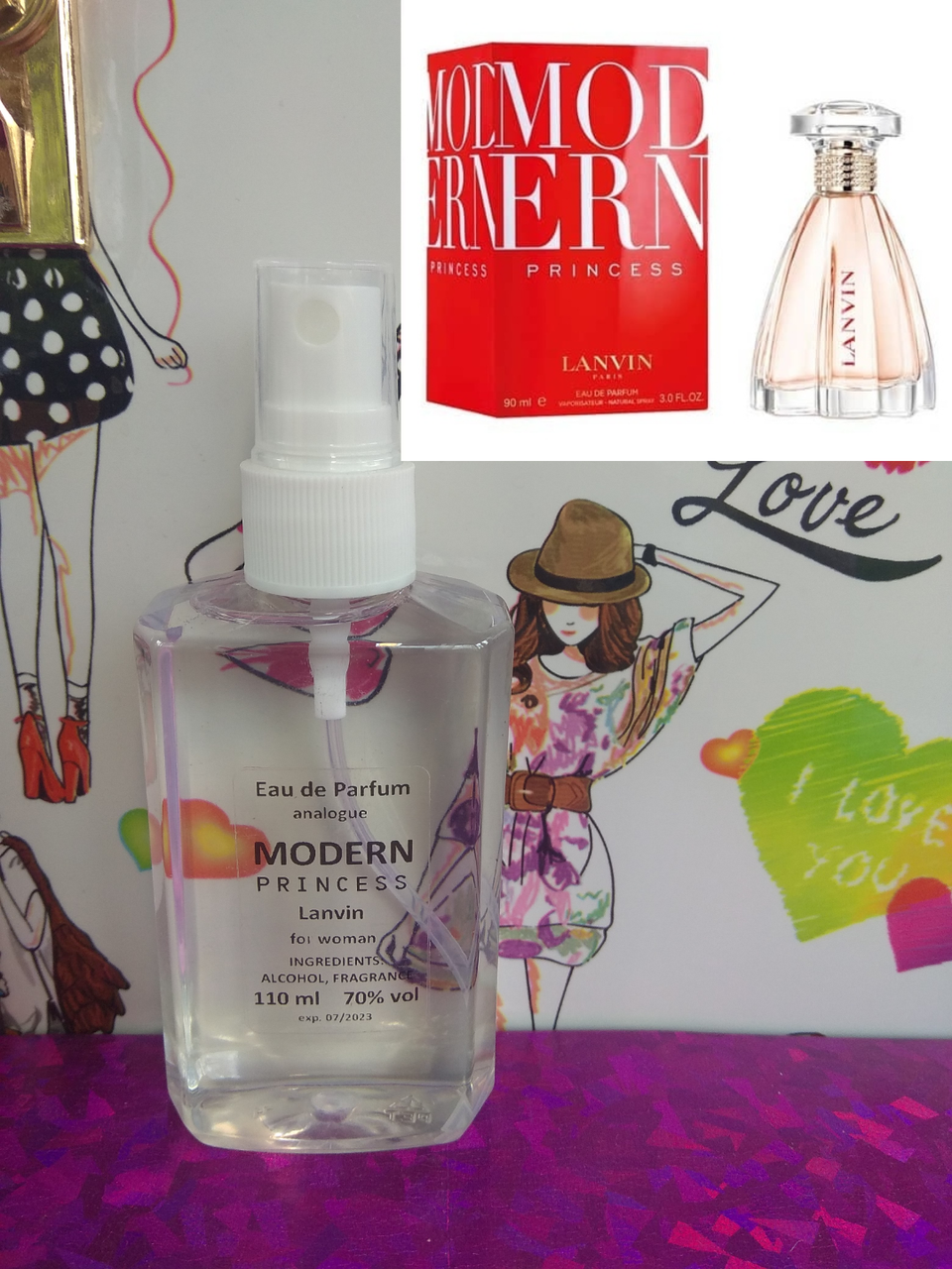 

Lanvin Modern Princess.Жіночі парфуми 110мл,50мл,30мл,15мл.Женские духи