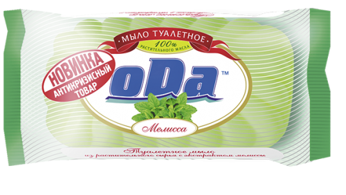 

Мило туалетне ОДА меліса 60гр (108)