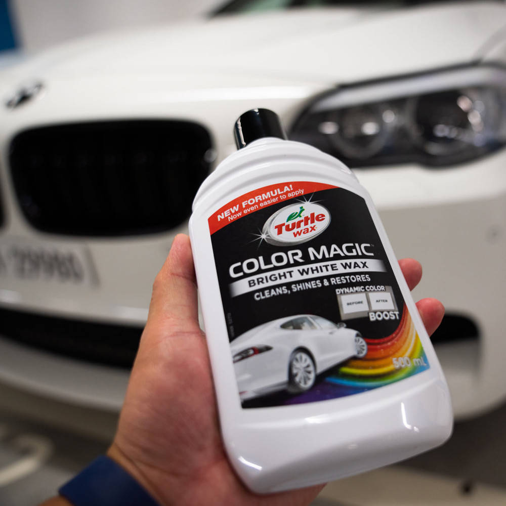 

Белый полироль с тефлоном Turtle Wax Color Magic +PTFE 500 мл