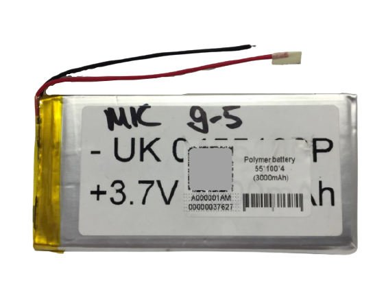 

Аккумулятор -UK 0455100P 3000mAh Li-ion + 3.7V