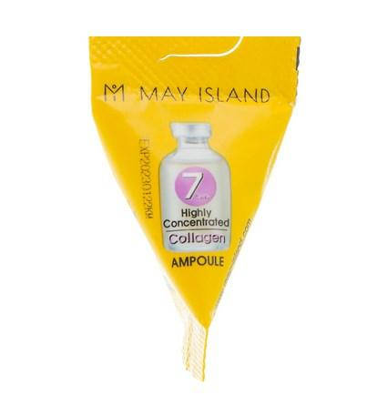 

Сыворотка ампульная для лица омолаживающая May Island 7 Days Collagen 3 гр