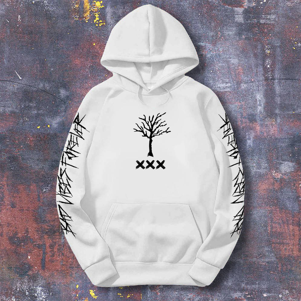 

Худи XXXTENTACION толстовка белая XXX, Белый
