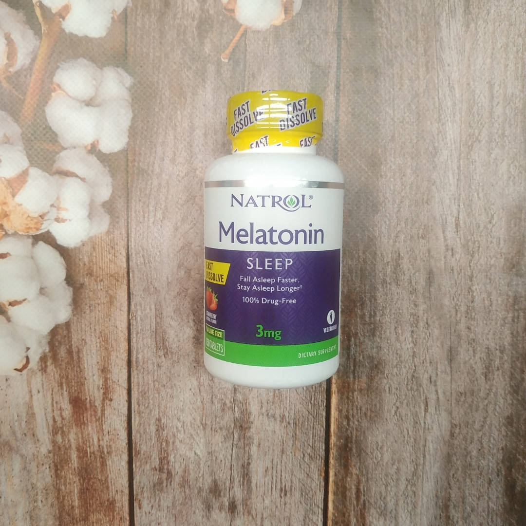 

Natrol USA Melatonin 150 tab 3 mg Strawberry flavour