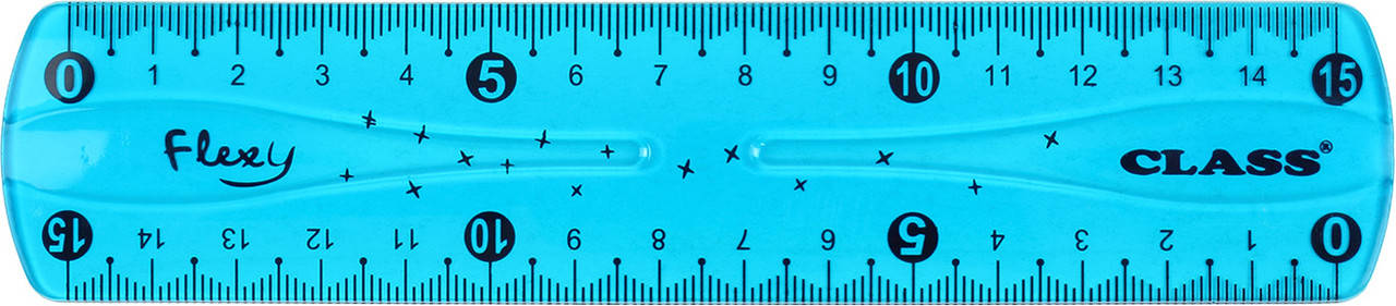 

Лінійка пласт. 15см "Class" Flexi №9010(48)