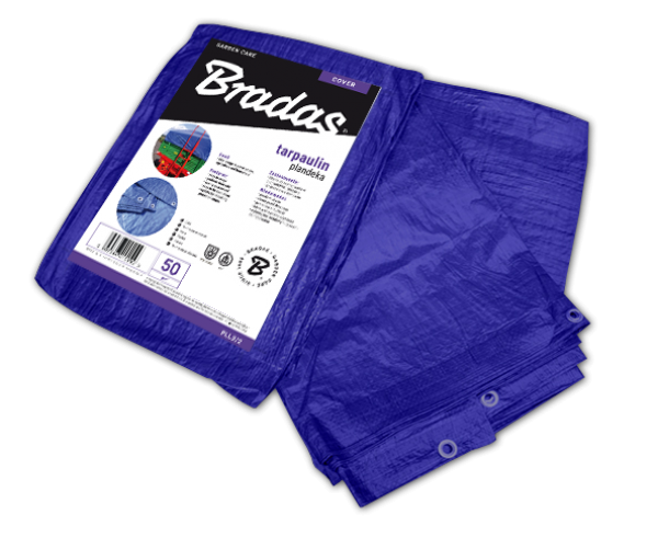 

Тент Bradas тарпаулин STANDARD 50 гр/м2, 4х5 м PLL4/5