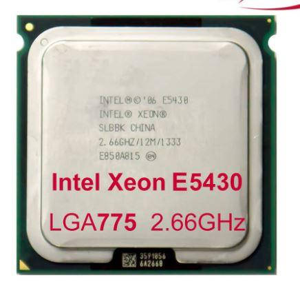 

Intel Xeon E5430 CPU SLANU/SLBBK 2.6GHz/12M/80W Socket 771 или Socket 775