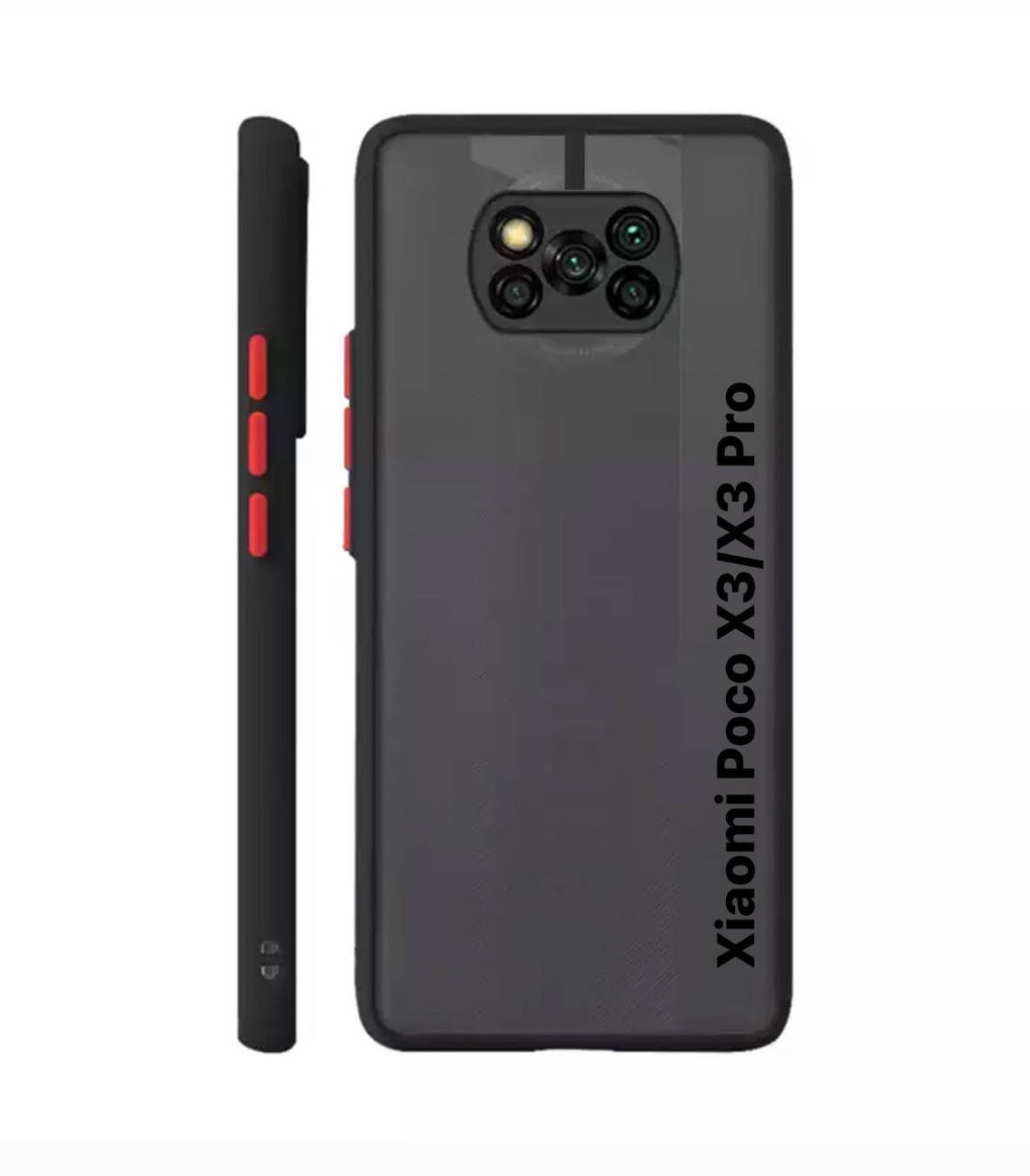 

Чехол матовый Smoke Case для Xiaomi Poco X3/X3 Pro, Разные цвета