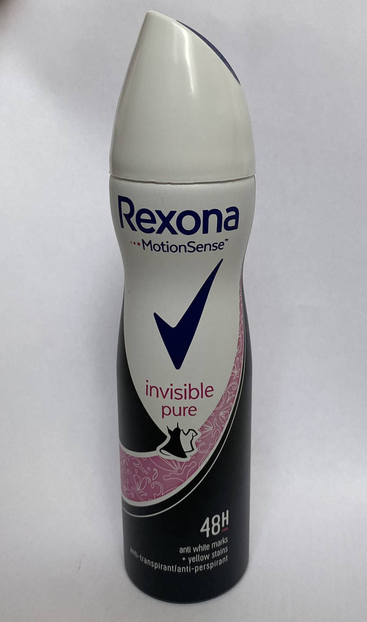 

Rexona спрей для женщин Invisible Pure black&white 150 мл