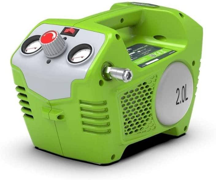 

Компрессор воздушный аккумуляторный Greenworks 40V G40AC без АКБ и ЗУ