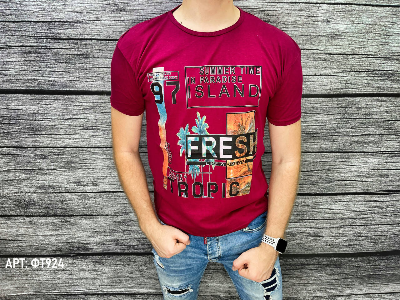 

Мужская футболка. Размеры: M, L, XL, 2XL (маломерят на размер)