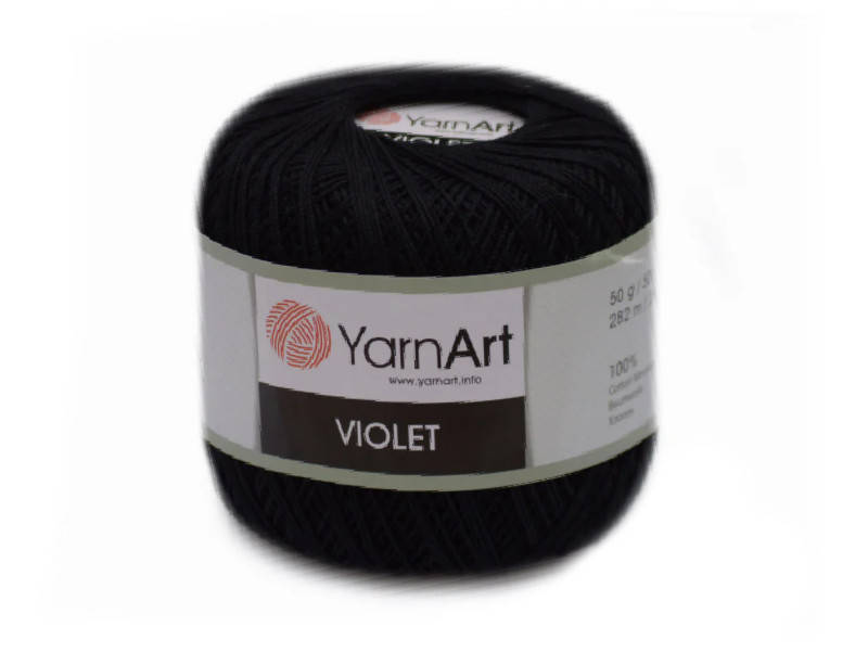 

YarnArt Violet, №999 черный