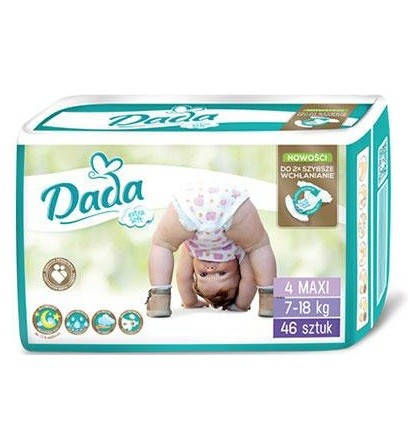 

Dada Подгузники Extra Soft 4 maxi (7-18 кг) 46шт (8594001938049)
