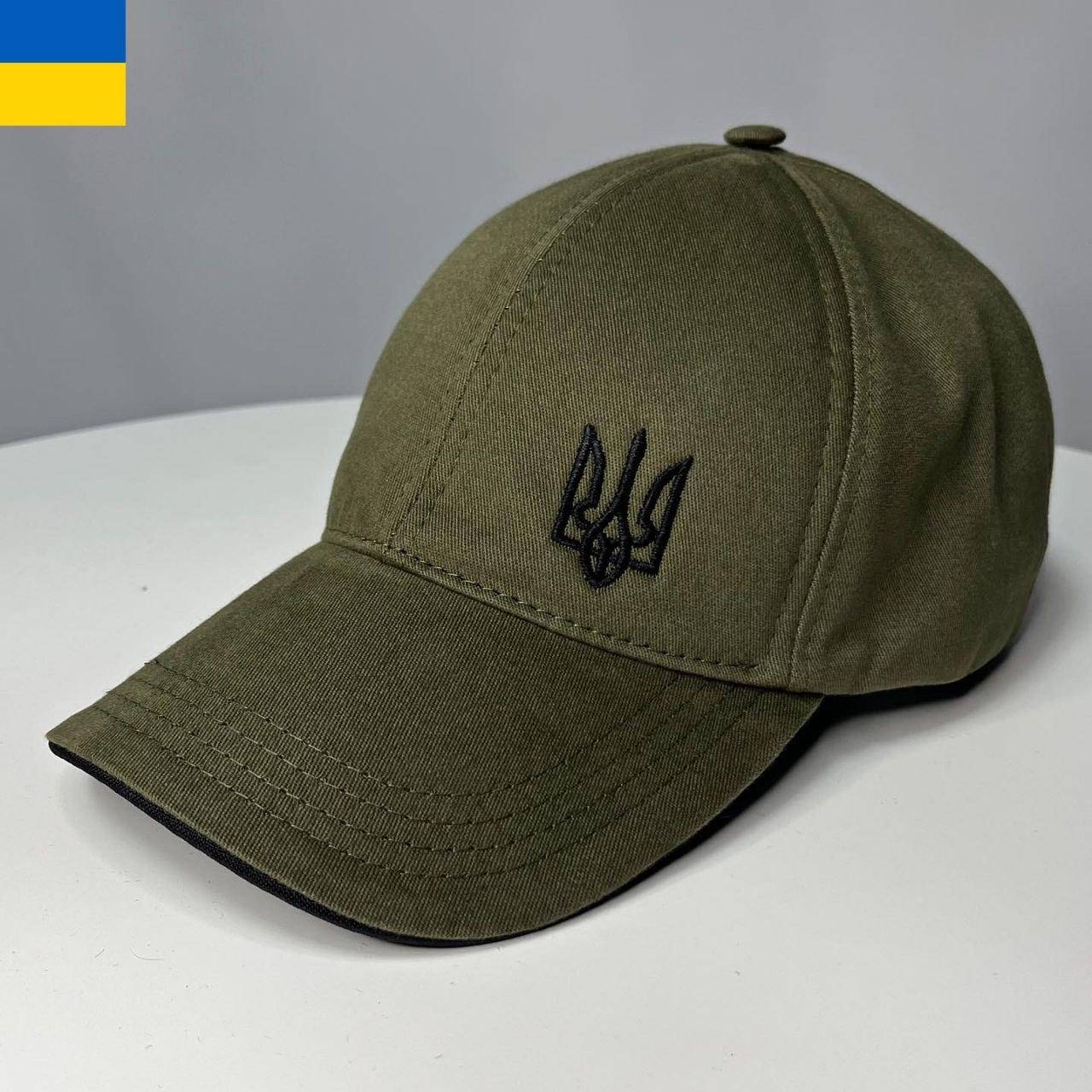 

Кепка Cotton ТРИЗУБ колір олива