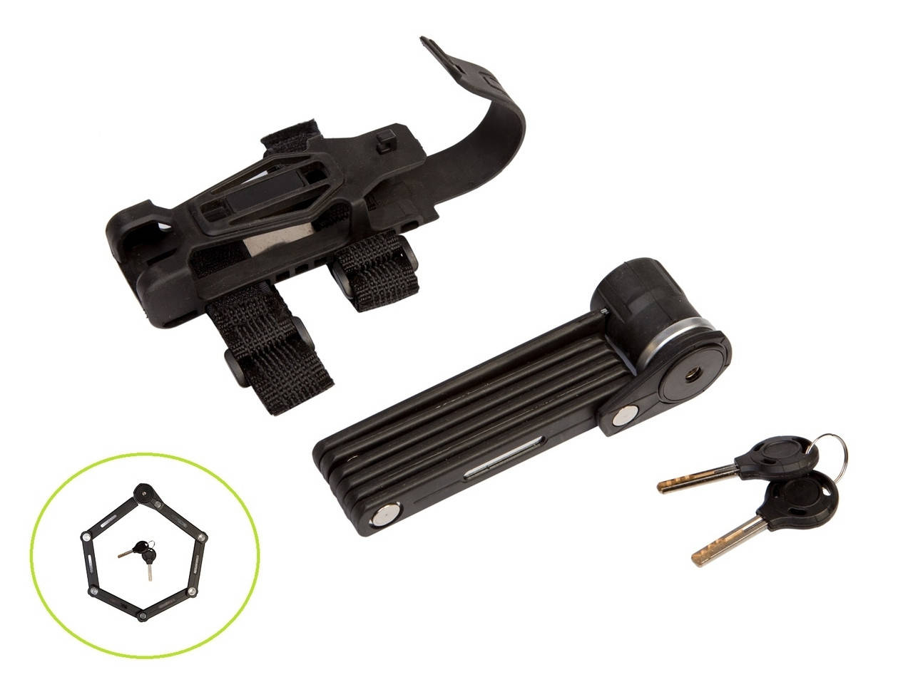 

Замок PY 9040 сегментный на ключе 690mm