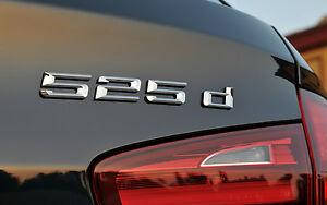 

Эмблема надпись багажника BMW 525d