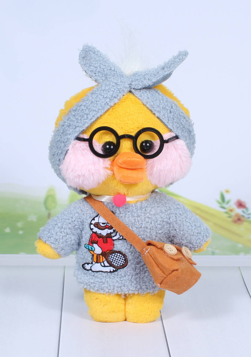 

Мягкая игрушка утка ЛаЛа ФанФан, LaLaFanFan Duck, 28 см.