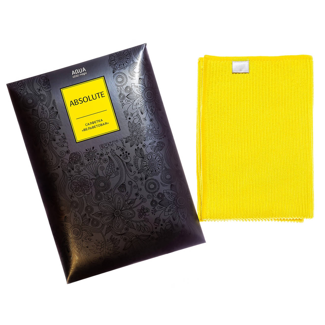 

Салфетка GreenWay AQUAmagic ABSOLUTE вельветовая (02272), Желтый