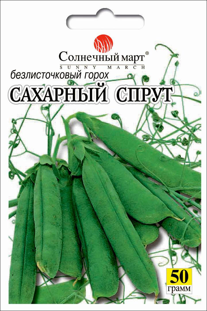 

Семена Горох Сахарный спрут Солнечный Март, 50 г