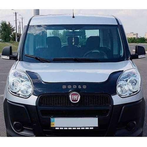 

Дефлектор капота мухобойка Фиат Добло 2 Fiat Doblo II 10- ВТ