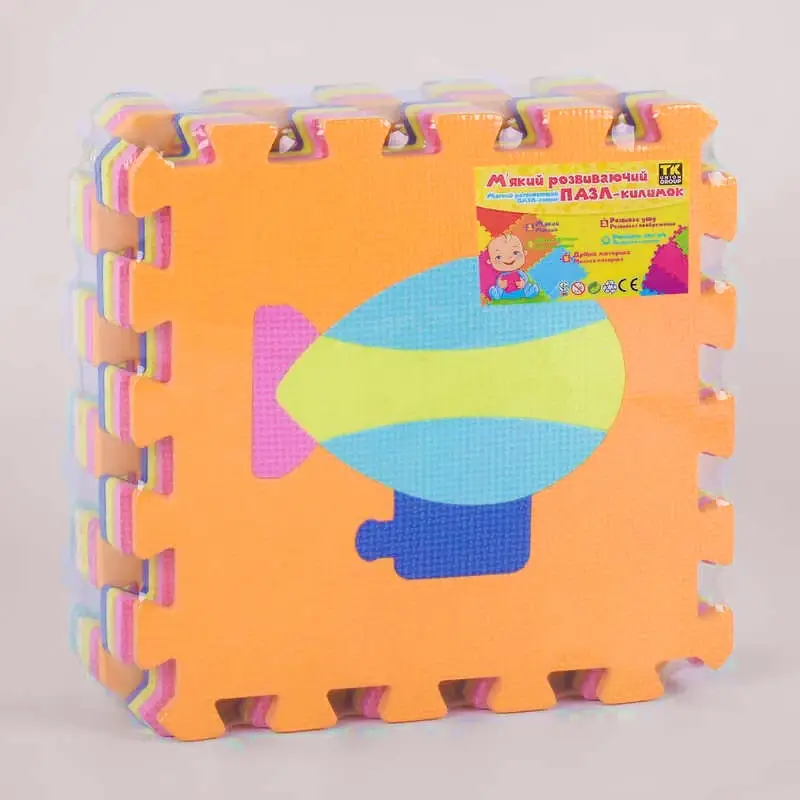 

Коврик детский для малышей пазл, Разные цвета