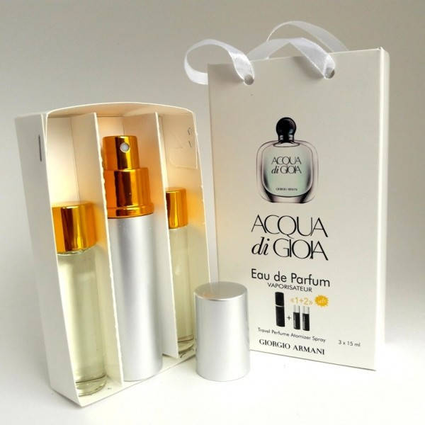 

Armani Acqua Di Gioia edt 3x15ml - Trio Bag