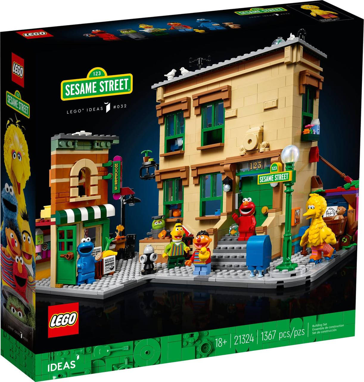 

Блочный конструктор LEGO Улица Сезам (21324)