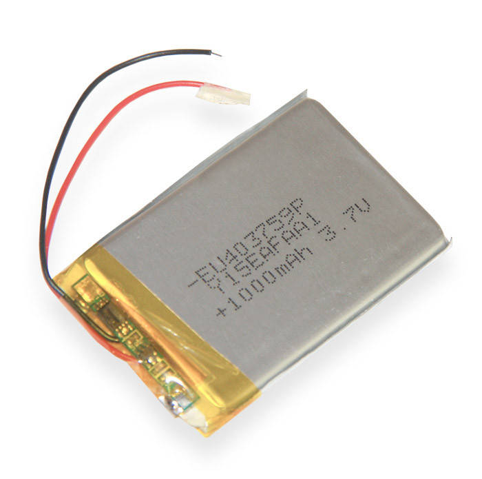 

Li-pol аккумулятор 403759P , 800 мА/ч 3.7V с платой защиты