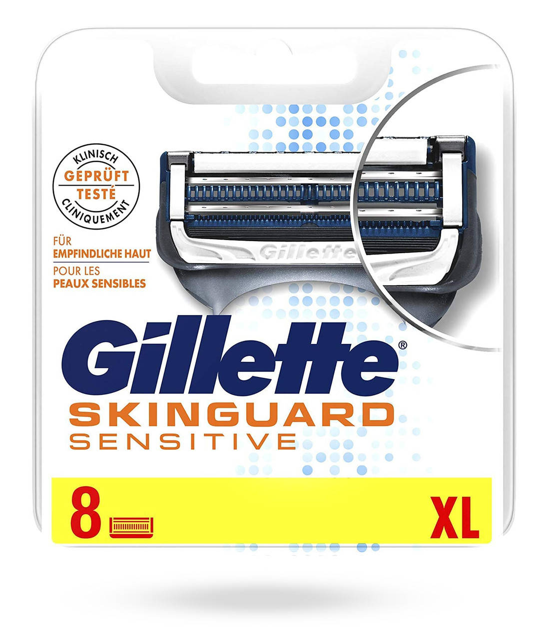 

Сменные картриджи для бритья (Лезвия) Gillette Skinguard Sensetive 8 шт