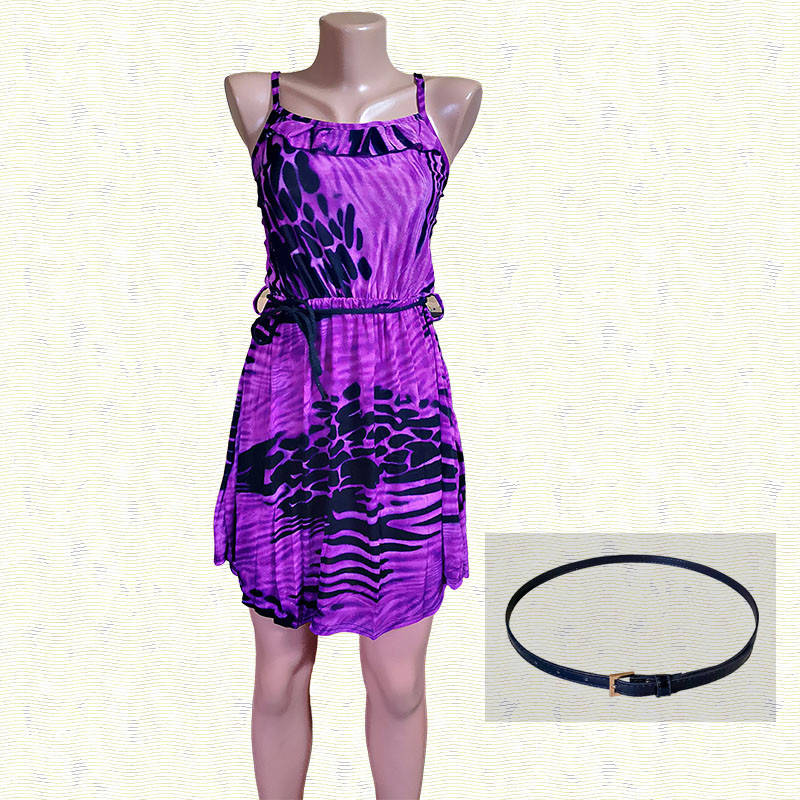 

Сарафан летний короткий Фиолетовый Model-13424