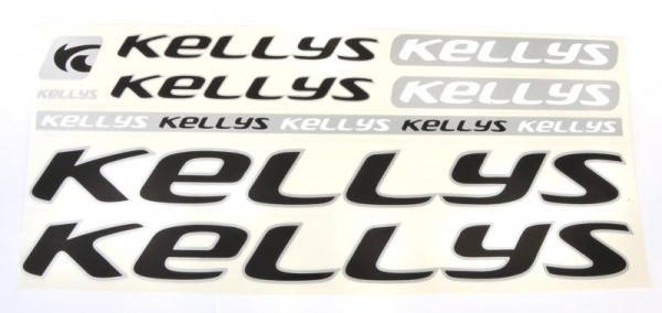 

Наклейка Kellys на раму велосипеда, черный (NAK025)
