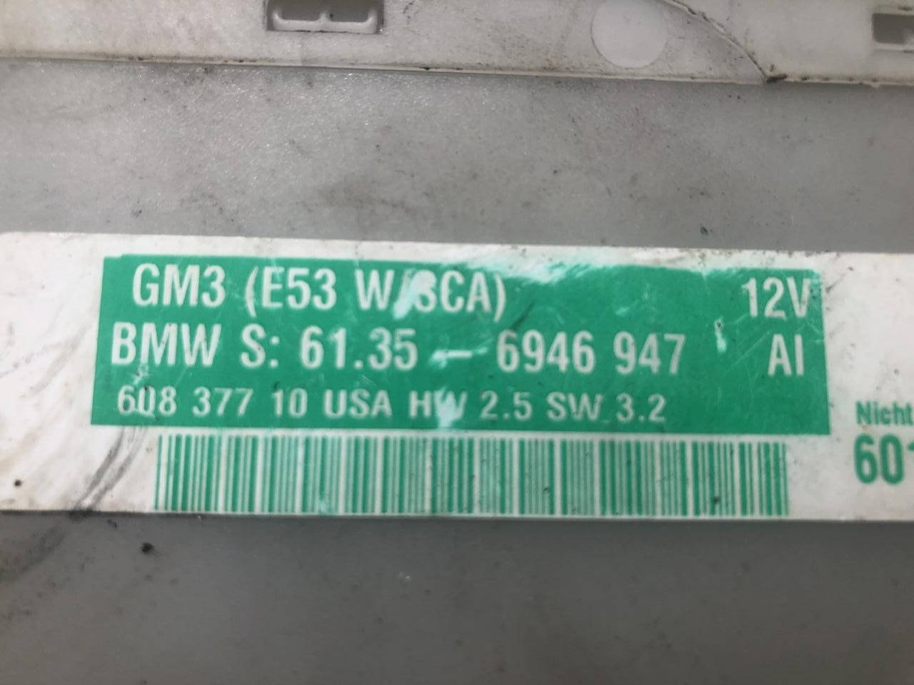 

Блок ЭБУ комфорта БМВ Х5 Е53 BMW X5 E53 3.0D 6135-6946947