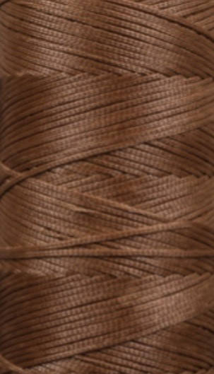 

Нитка вощёная, т. 0.8 мм цв. коричневый (S015), плоский шнур 100 метров