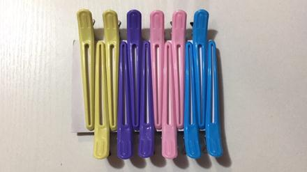 

Набор зажимов для волос (металл) 12 шт.