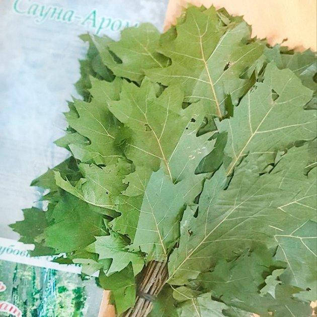 

Веник "Сауна-Арома" дуб канадский для бани свежезамороженный