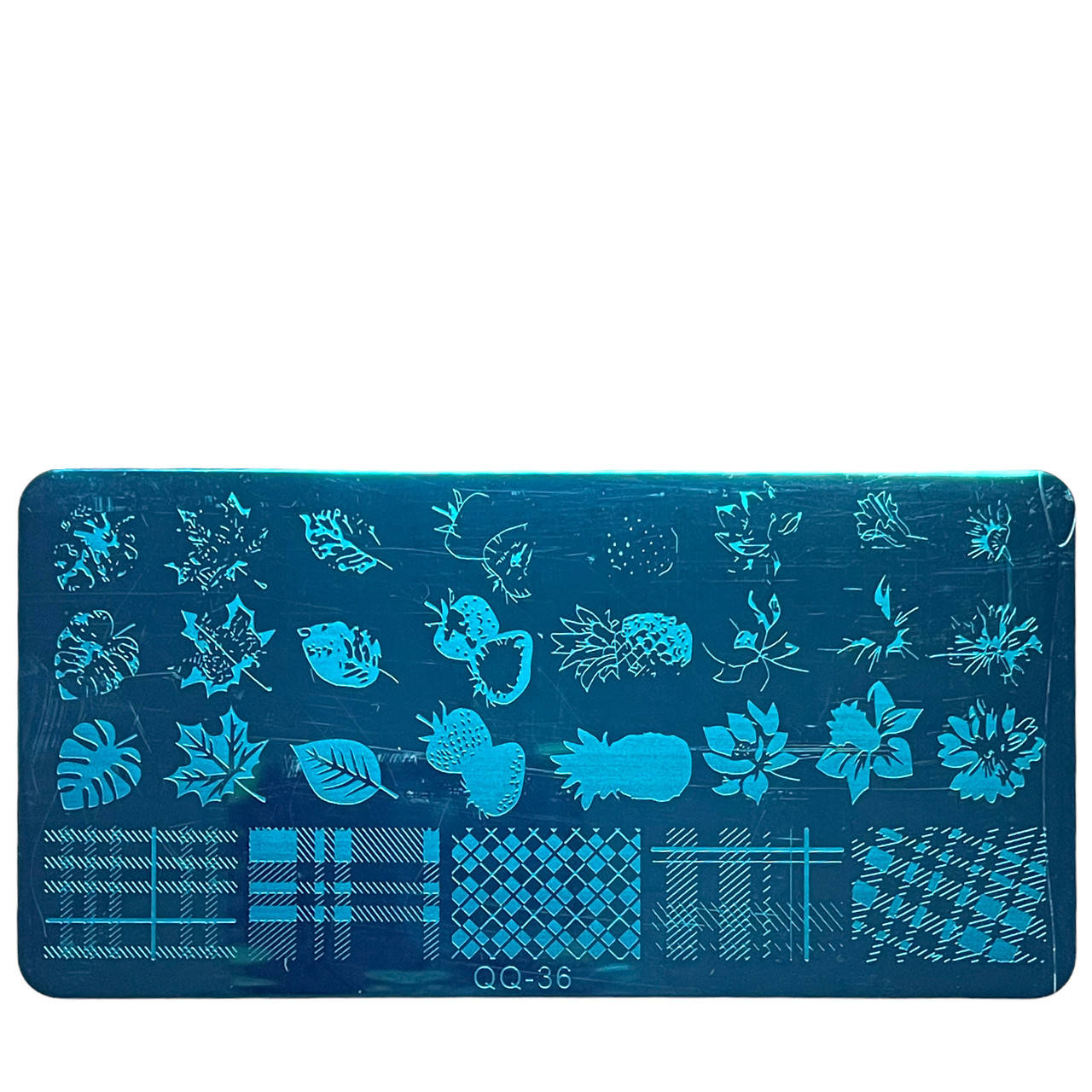 

Диск для стемпинга металлический, маленький (12 см * 6 см) QQ-36 (21)