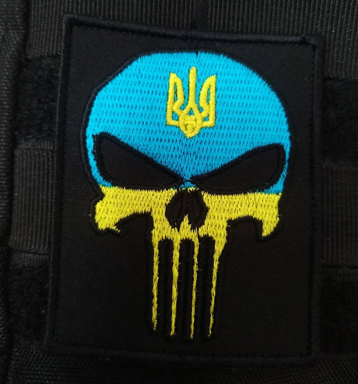 

Нашивка на липучке ''Каратель Украина'' 217-4